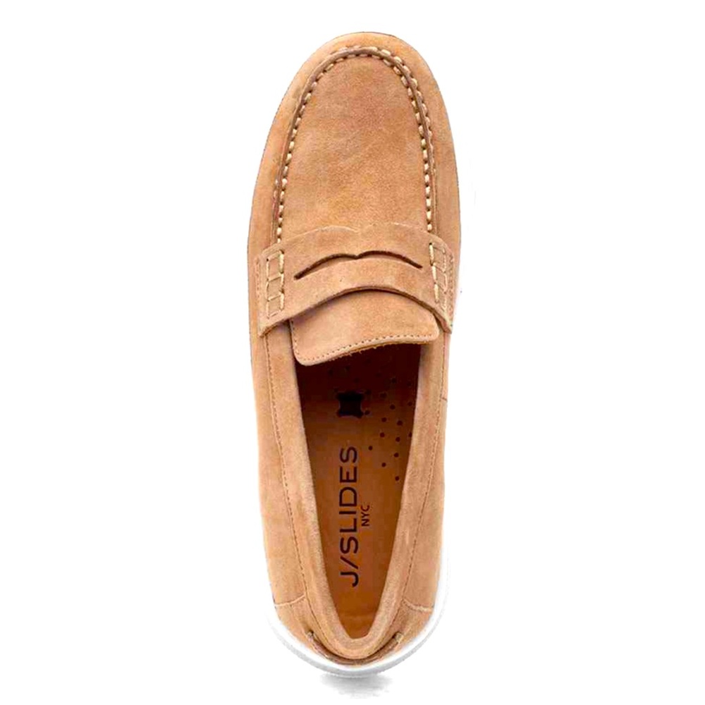 Suede J/Slides Ava Platform Loafer - Picture 3 of 9